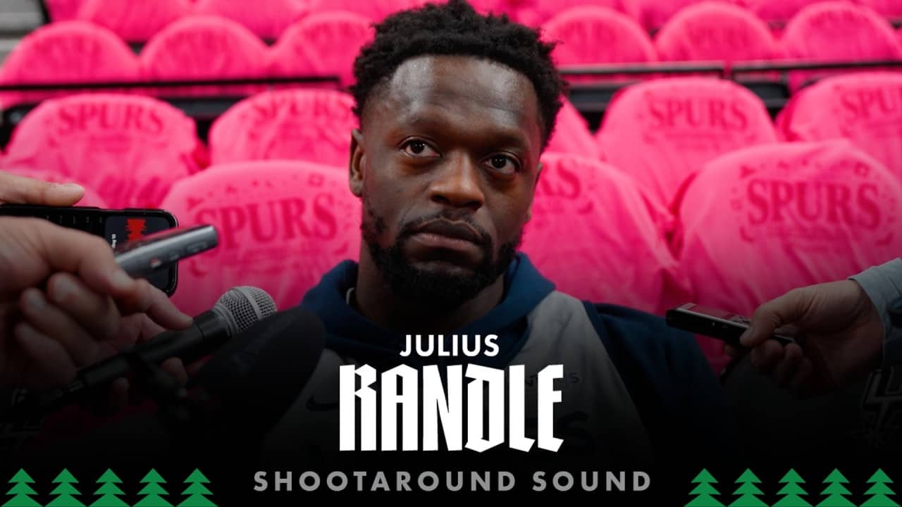 “Keep Competing Possession After Possession.” Julius Randle Shootaround Sound | 05.04.26
