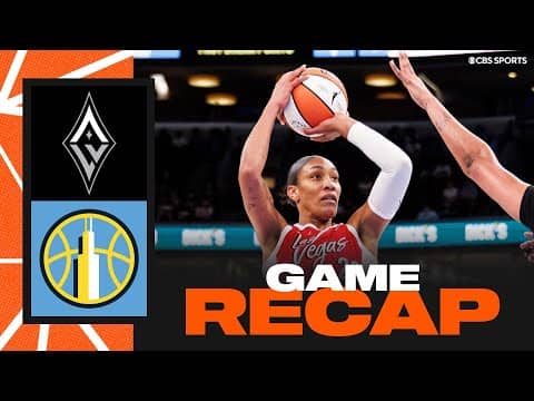 A'ja Wilson, Jackie Young combine for 58 points as Aces outlast Sky | WNBA Recap