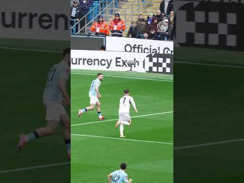 A slick move from the Blues! 🩵👌 #football #mancity #slowmotion #shorts