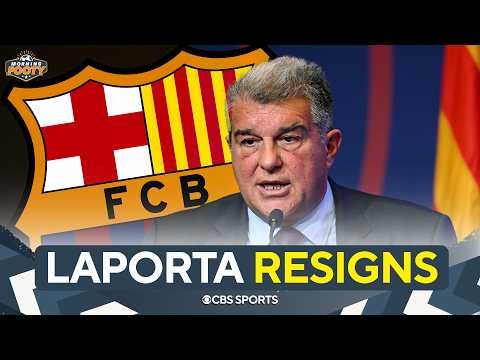 BREAKING NEWS: Joan Laporta RESIGNS as Barcelona President