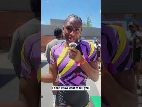 Which is worse: Dropping the baton or false starting? 🫣 #track #teamusa #athlete #interview #usatf
