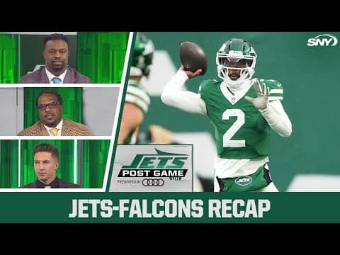 Bart Scott, Willie Colon, and Connor Rogers react to Jets' win over Falcons