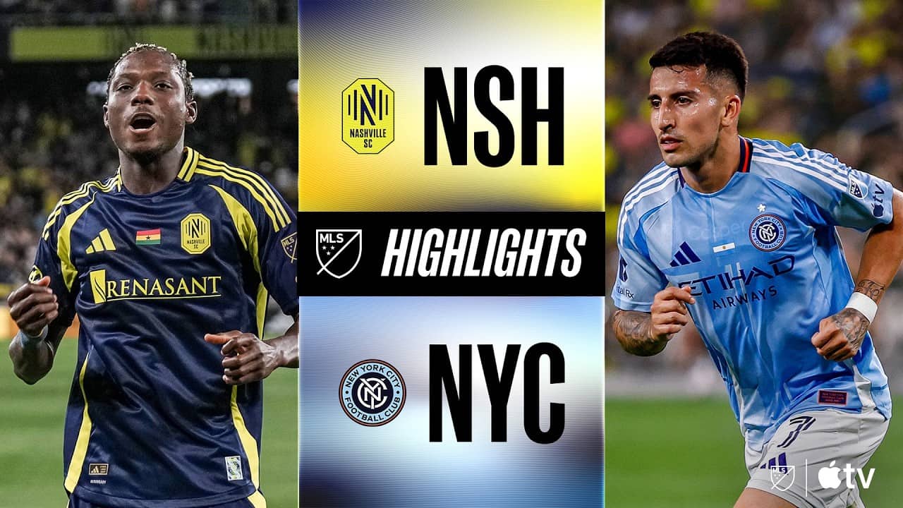 Nashville SC vs. New York City FC | Full Match Highlights