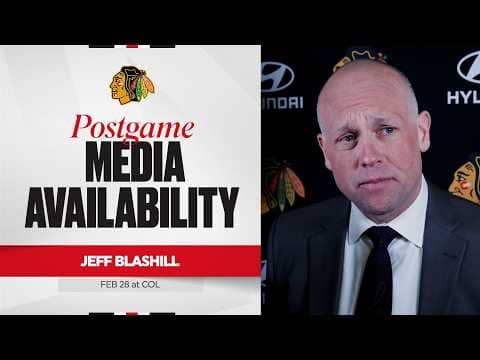 “We need more depth scoring for sure.” | Jeff Blashill Postgame 2.28.26