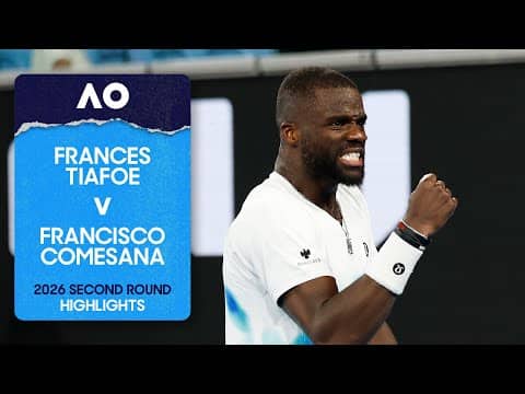 Frances Tiafoe v Francisco Comesana Highlights | Australian Open 2026 Second Round