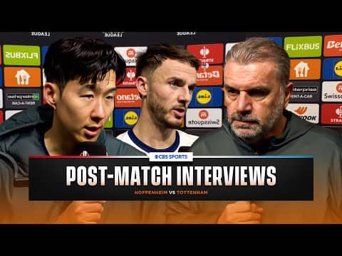 Son, Maddison & Ange react after Spurs UEL win! | Hoffenheim vs Tottenham | Post-Match Interviews