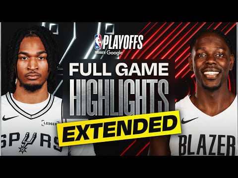 EXTENDED: #2 SPURS at #7 TRAIL BLAZERS | FULL GAME 3 HIGHLIGHTS | April 24, 2026