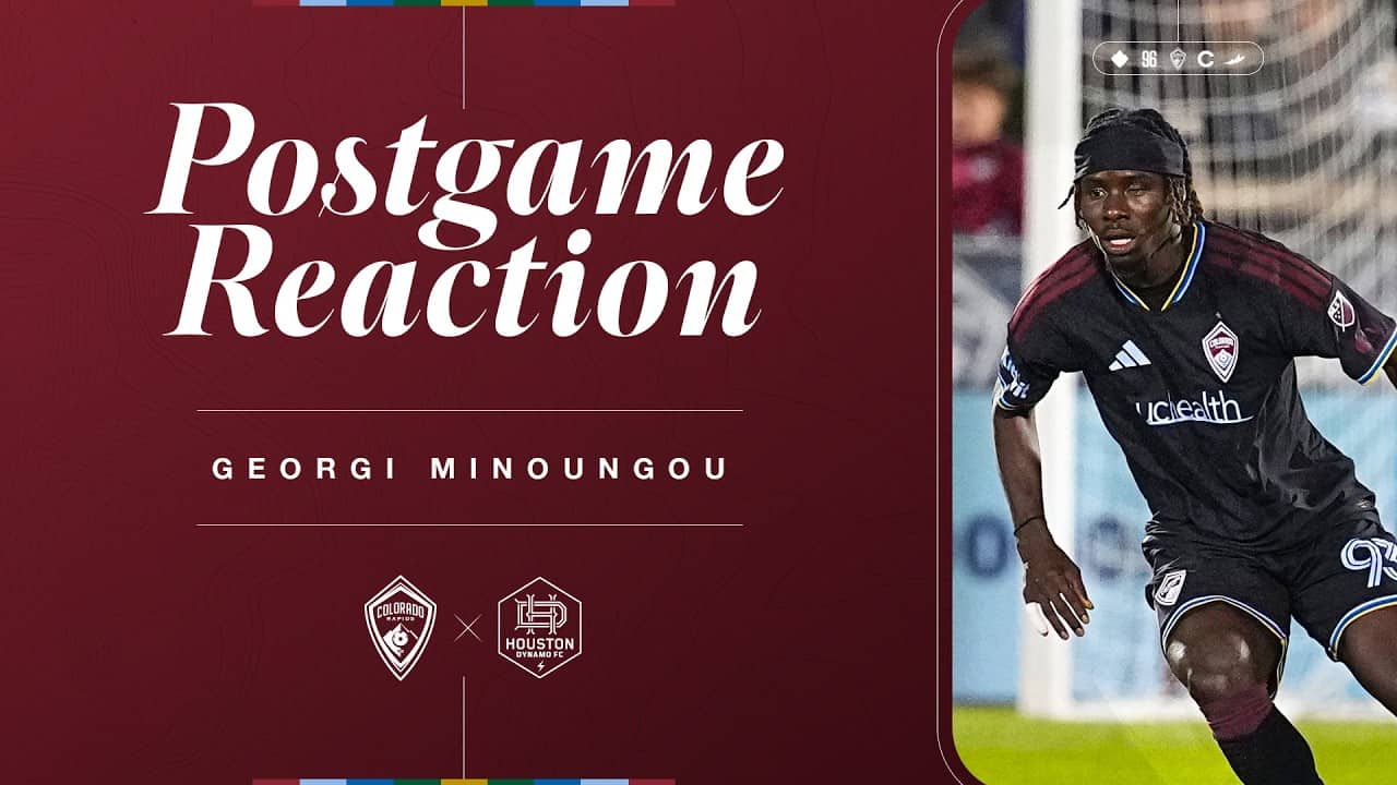 Postgame Reaction | Georgi Minoungou on Rapids Debut and Growing Into the System