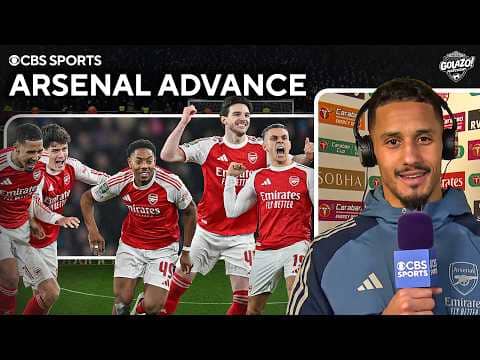 Arsenal survive penalty shootout v Crystal Palace | William Saliba & Arteta Interviews | Matchday