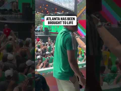 Mexico fans couldn't get enough at the FIFA Fan Festival in Atlanta