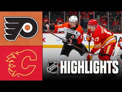Flyers vs. Flames | NHL Highlights | December 31, 2025