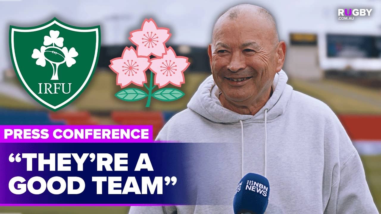 Eddie Jones on upcoming Japan v Ireland Test | Press Conference