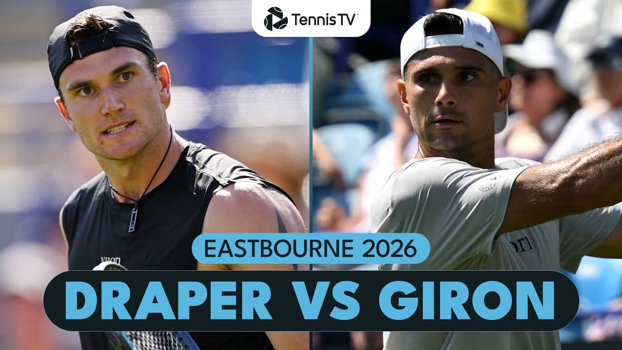 Jack Draper Returns To The Tour vs Marcos Giron! | Eastbourne 2026 Highlights