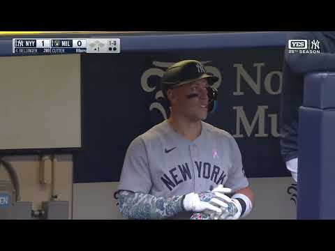 Aaron Judge is tied for the MLB lead in home runs! (No. 16) 💥 | MLB Highlights
