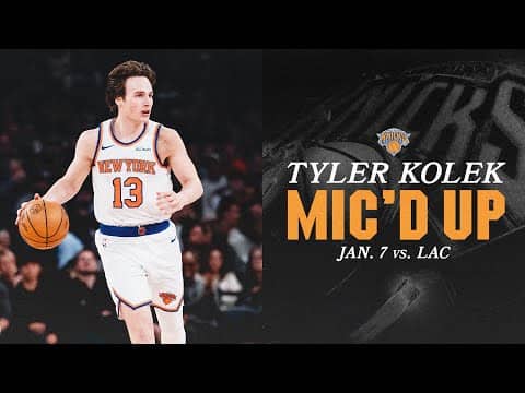 Tyler Kolek HOT On the Mic 🎙️