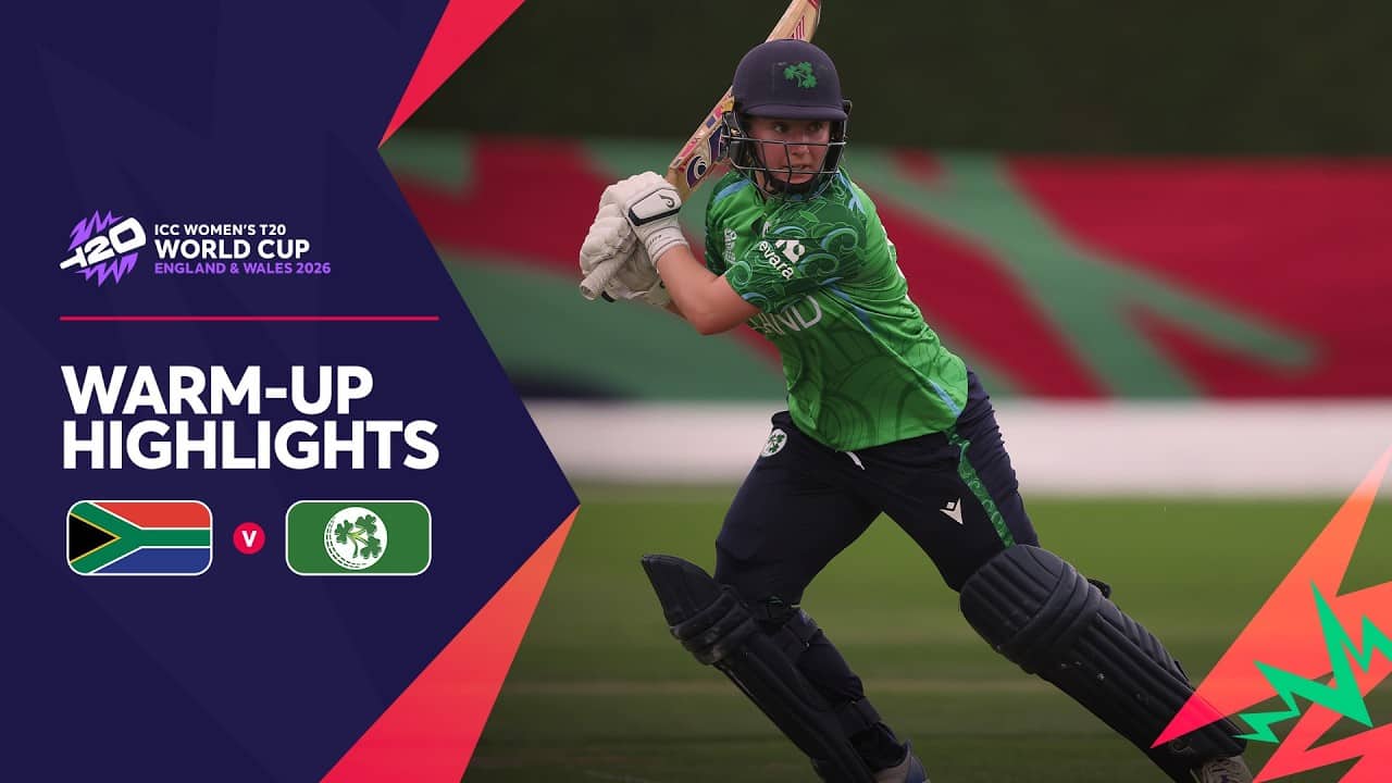 South Africa overcome Ireland fight | Match Highlights | Women's T20WC 2026 warm-ups
