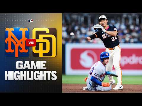 Mets vs. Padres Game Highlights (6/5/26) | MLB Highlights