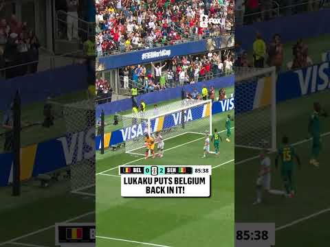 LUKAKU PULLS ONE BACK FOR BELGIUM 🇧🇪