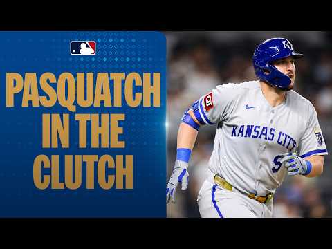 Vinnie Vidi Vici! 🤌 Vinnie Pasquantino lifts a game-tying solo home run in the 8th inning! 😤