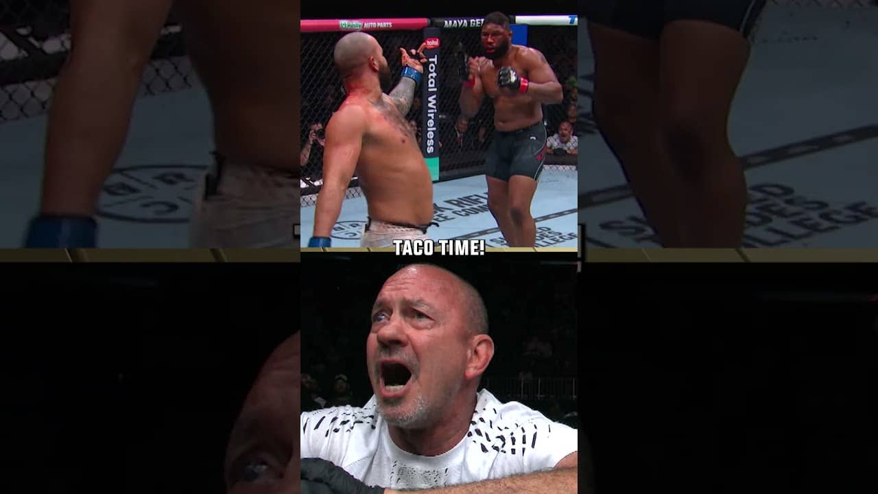 Josh Hokit's corner is exactly how you thought it would be #ufcwhitehouse