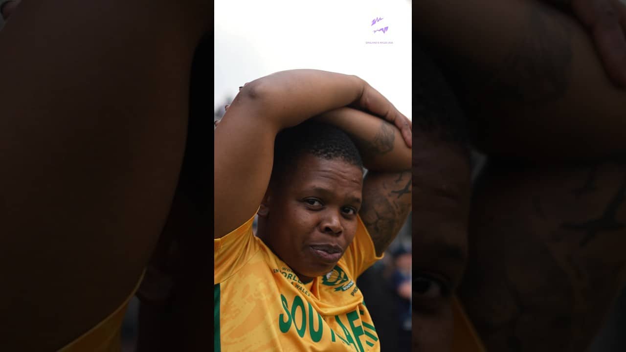 Emotional scenes following South Africa's win over India 🫶 #T20WorldCup