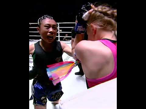 RELENTLESS Pressure 💥👊  Yu Yau Pui throws down with Supergirl at ONE Fight Night 41!