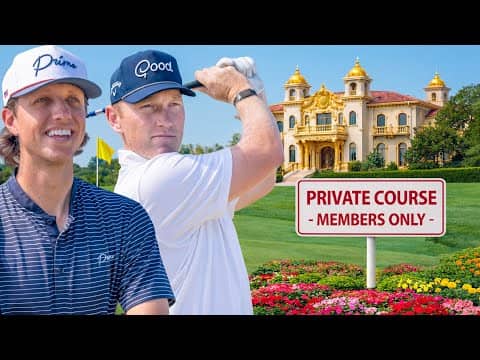 Can We Break a Private Course Record? (1st Try)
