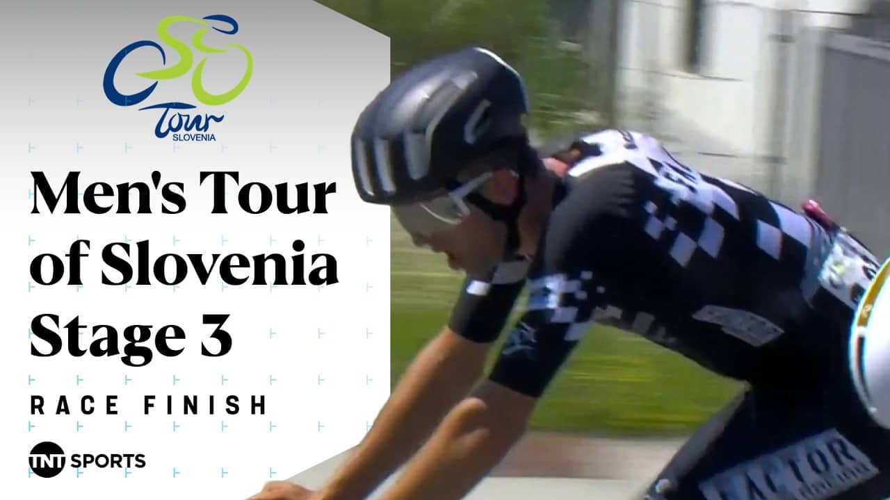ACTION PACKED FINISH! 😳 | 2026 Men's Tour of Slovenia Stage 3 Final KM's | TNT Sports Cycling
