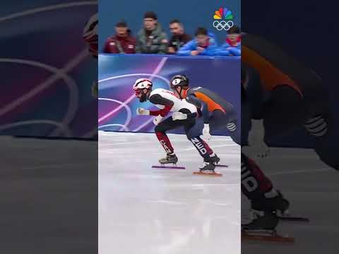 Steven Dubois is the fastest on the track as he claims the gold medal in a thrilling final! ⚡🥇