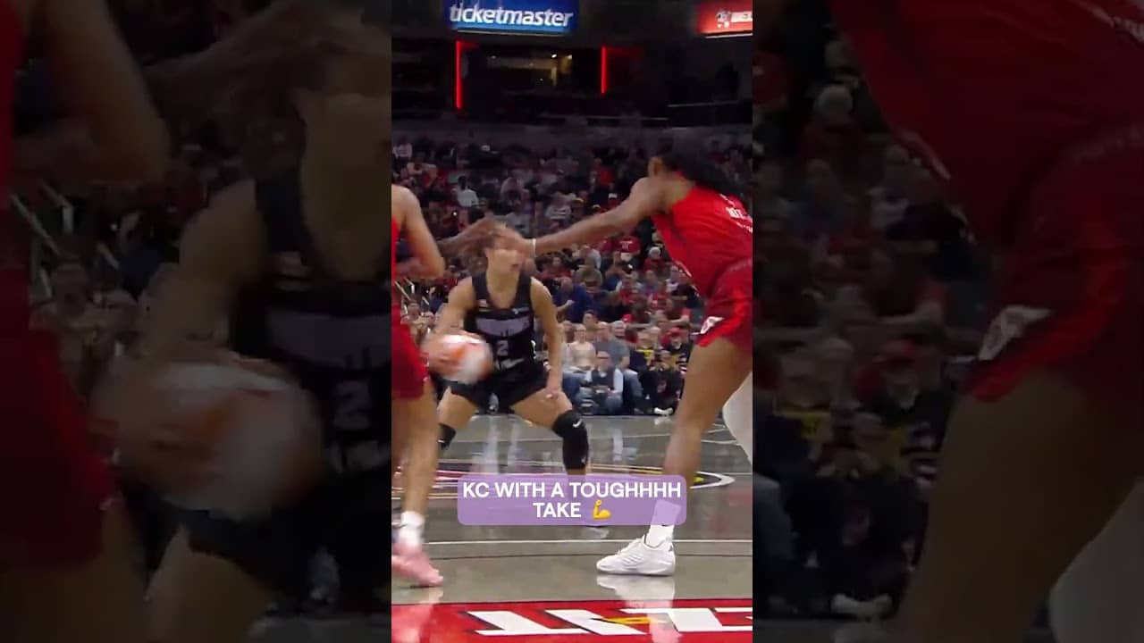 Nobody was gonna stop KC from getting that bucket, nobody 😤