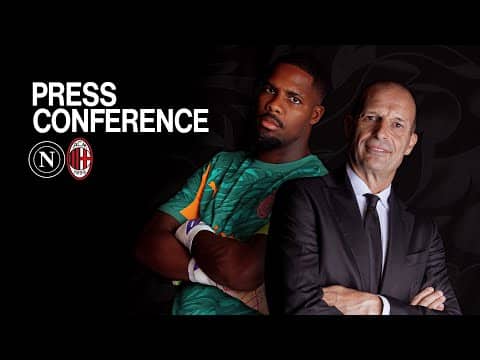 Napoli-Milan | #Supercoppa | Allegri e Maignan in conferenza stampa pre-partita
