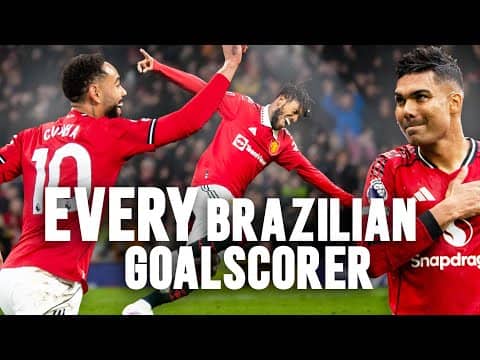All 10 Brazilian United Goalscorers 🤩🇧🇷