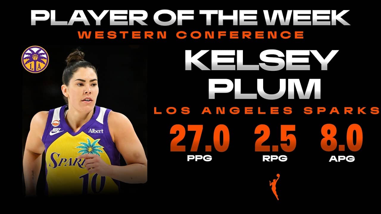 Week 2: Western Conference Player of the Week Kelsey Plum
