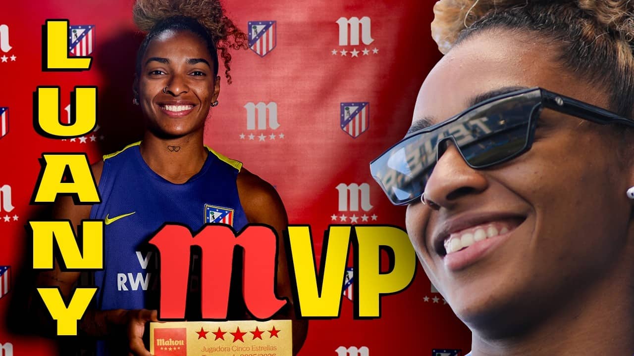 🏆 Luany scoops 2025/26 season 'Jugadora Cinco Estrellas powered by Fútbol Mahou' MVP award