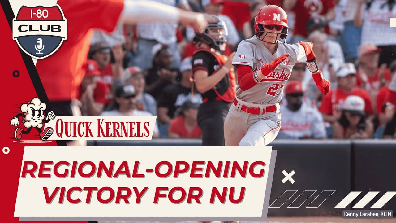 Nebraska Softball Opens Lincoln Regional with a Victory | Quick Kernels