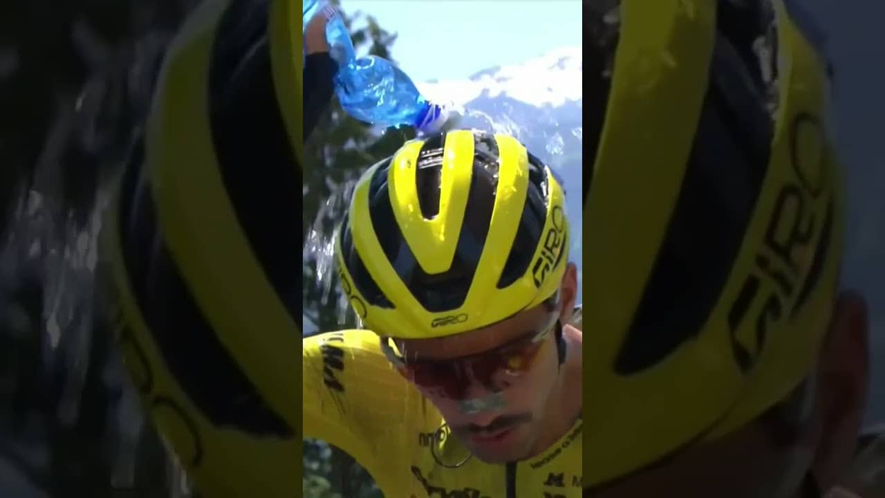 It’s a SCORCHER at the Giro d’Italia and Victor Campenaerts is already too hot 🥵🔥