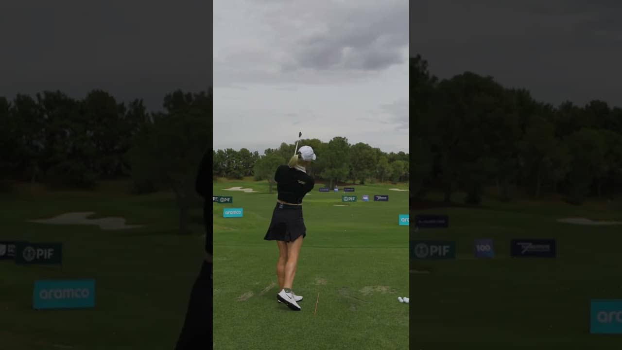 Vegas prep underway for Charley Hull. ♠️ #TeamTaylorMade