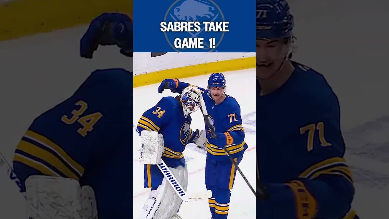 Buffalo is FEELING IT after Game 1 win!