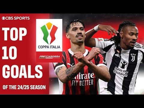 Reijnders from DISTANCE, González BEAUTIFUL chip 🎯 | 24/25 Coppa Italia BEST Goals | CBS Sports