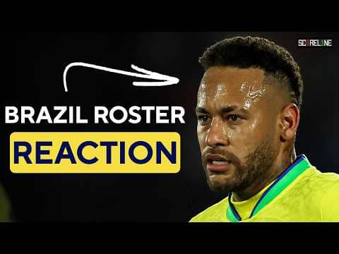 Carlo Ancelotti includes Neymar in Brazil's 26-man squad