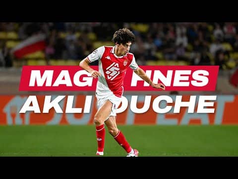 Le meilleur de Maghnes Akliouche à l'AS Monaco