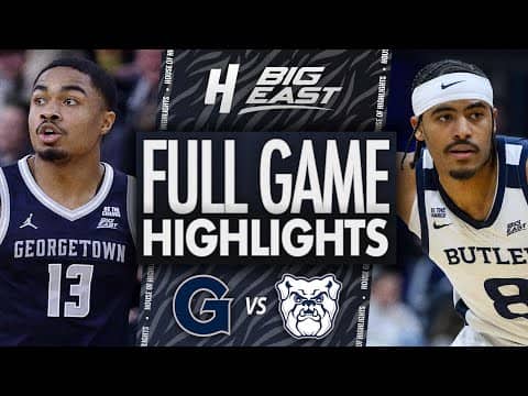 Georgetown vs Butler - FULL GAME HIGHLIGHTS | January 31, 2026 | BIG EAST College Basketball