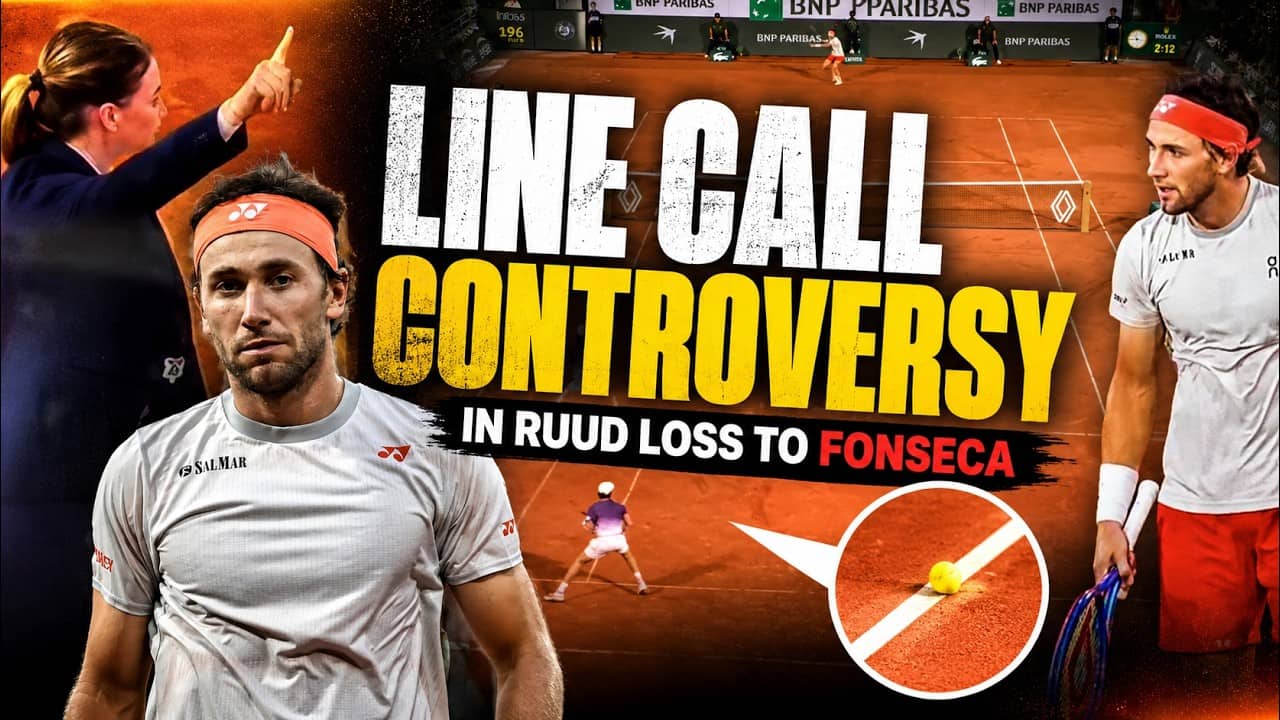 Did this controversial moment cost Casper Ruud his French Open dream in loss to Joao Fonseca?