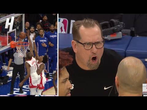 GOALTEND OR CLEAN? KD’s Block on Maxey Sends Game to OT 👀