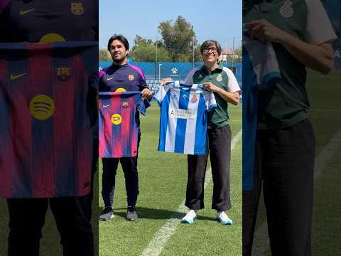 Trobada d’entrenadors prèvia al derbi femení 📸 #RCDEFem #BarçaEspanyol #LigaF
