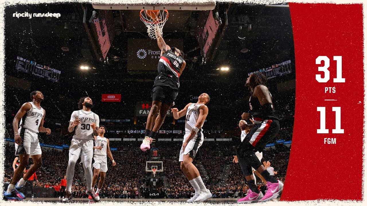 Scoot Henderson Explodes for 31 Points in Playoff Win! | Portland Trail Blazers | April 21, 2026