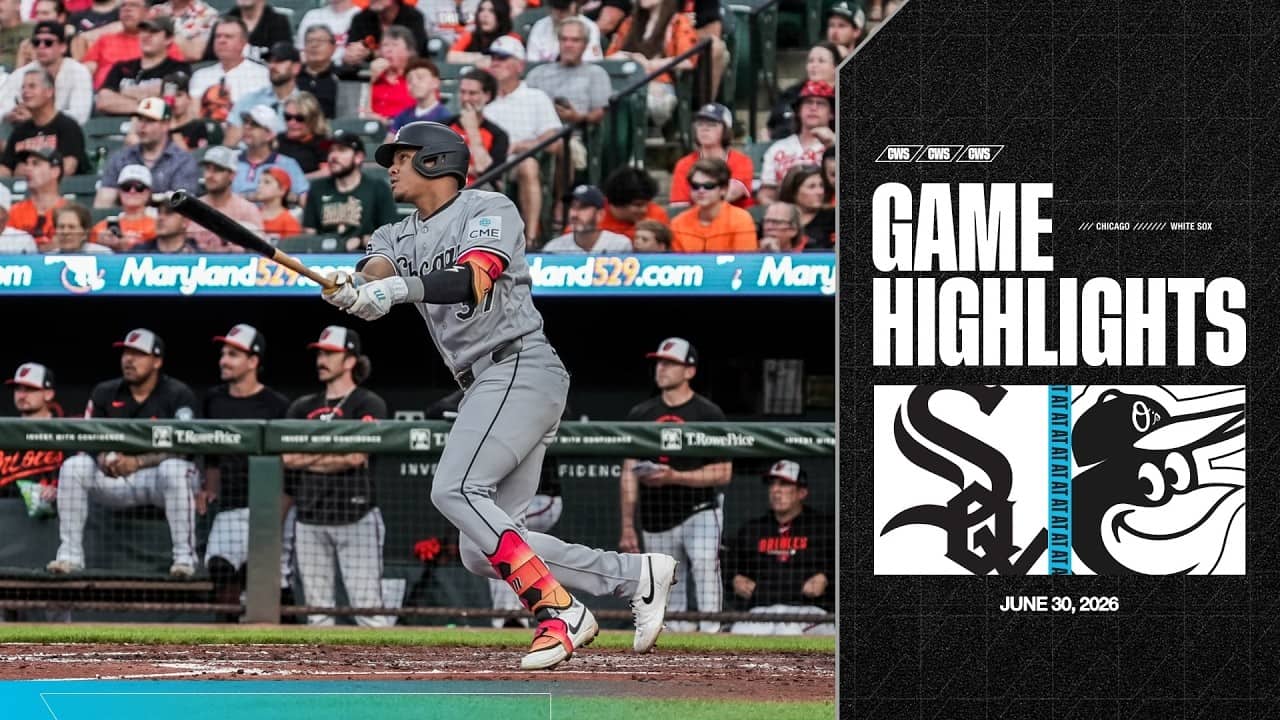 HIGHLIGHTS: White Sox Score 7 Runs in the Third Inning (6.30.26)