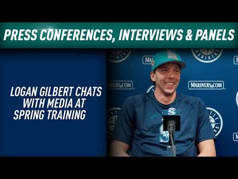 2026 Seattle Mariners Spring Training Media Session (Feb. 15): Logan Gilbert