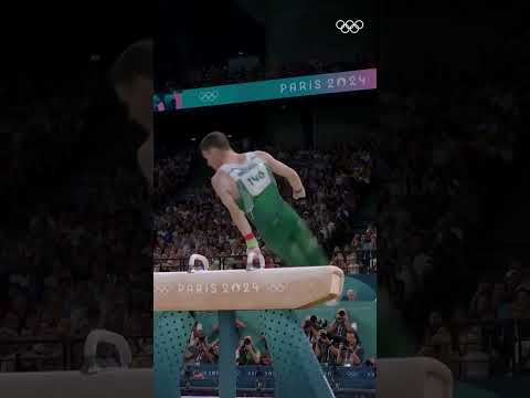 Rhys McClenaghan secured the Ireland’s first Olympic artistic gymnastics medal at #Paris2024