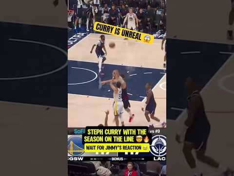 WHAT A SHOT FROM CURRY 😱😱